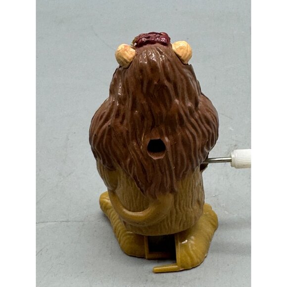 Vintage Wind-Up Tin Lion Toy With Brown Mane & Movable Parts wizard of OZ READ - Picture 8 of 13